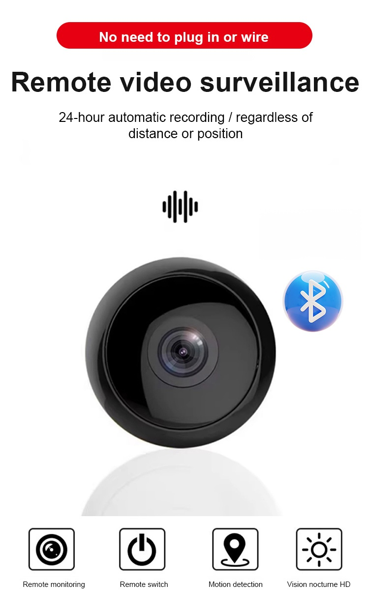 📸Mini WIFI Camera 1080P HD - Night Vision Included