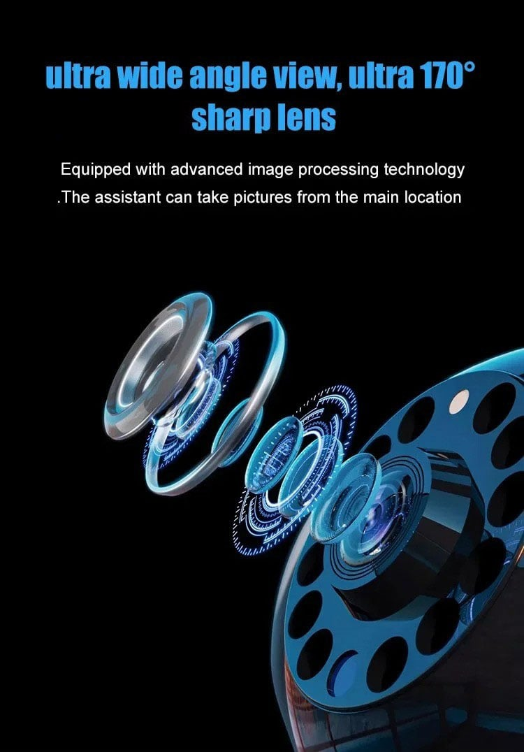 📸Mini WIFI Camera 1080P HD - Night Vision Included